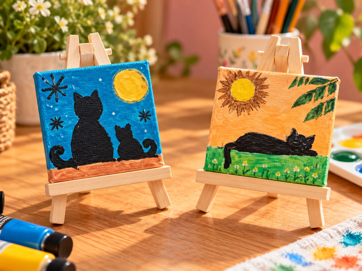 Mini-schilderijtjes